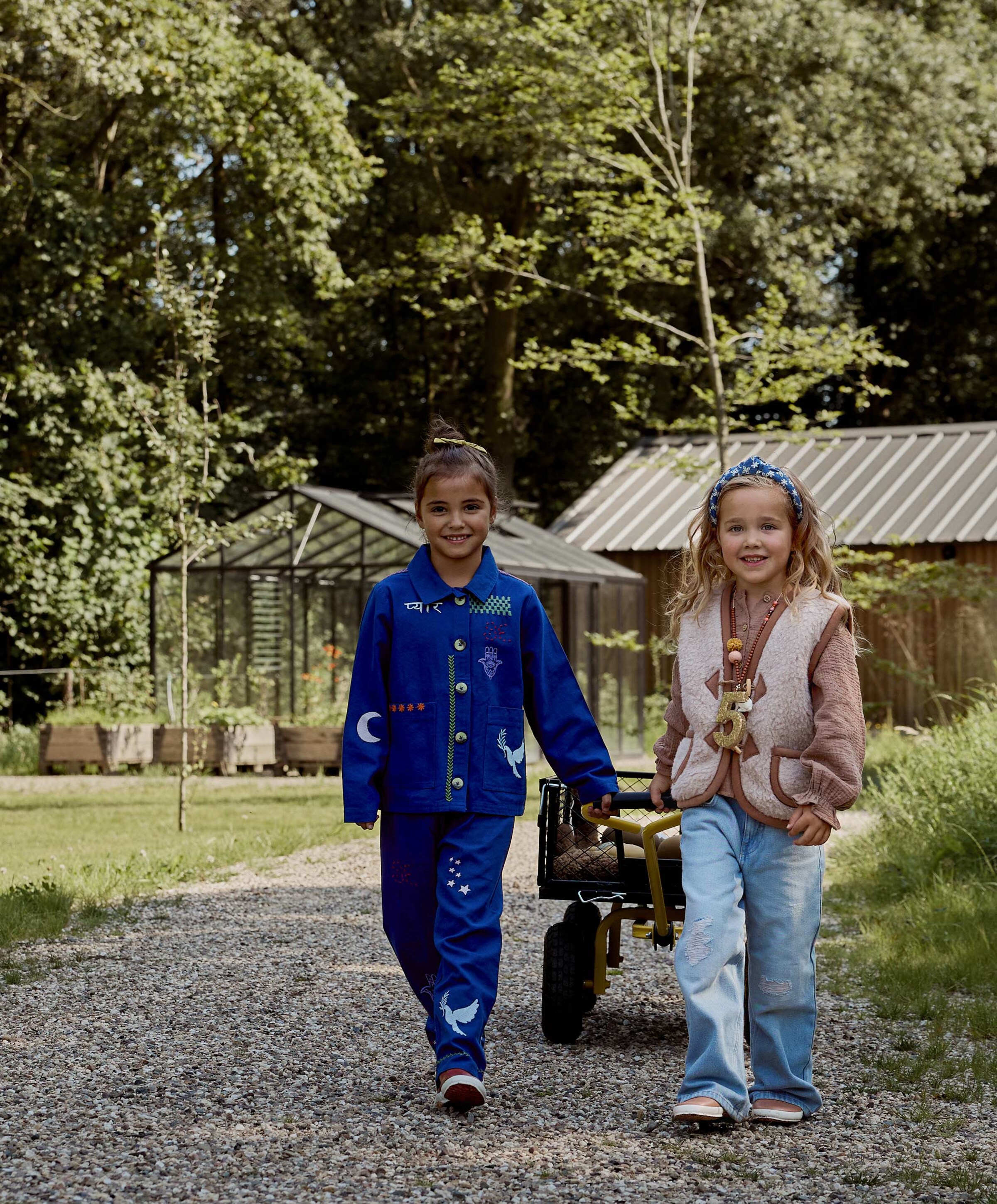 Name it NKFROSE HW WIDE JEANS 1411-TE NOOS meisjes jeans blauw