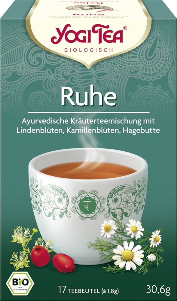 YOGI TEA Ruhe Tee<br>17 × 1.8 g, Beutel
