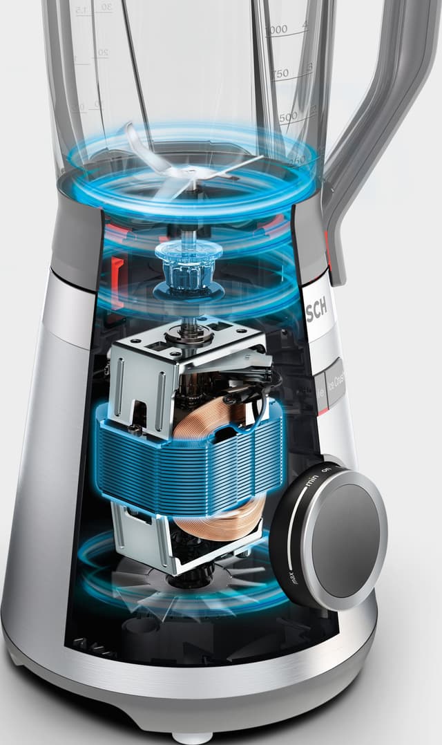 Bosch blender MMB6382M (rustfrit stål)