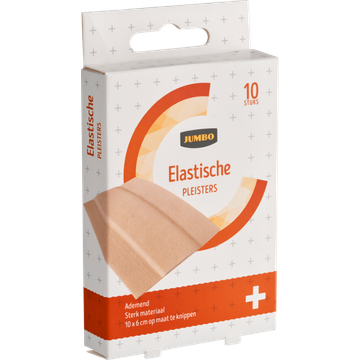 Jumbo Elastische Pleisters 10 Stuks