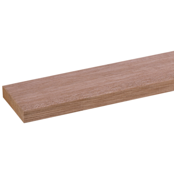 Schaaflat hardhout 12x55mm 270cm