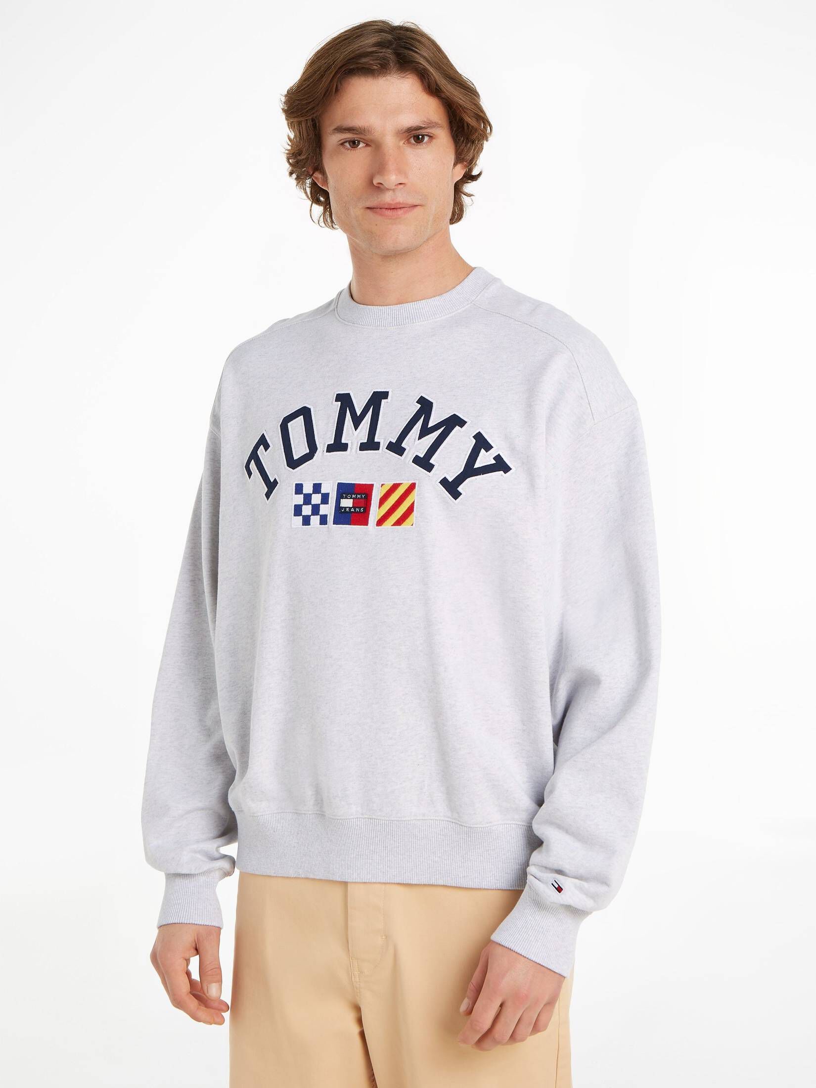 Tommy Jeans| Herren Sweatshirt BOXY CB ARCHIVE CREW