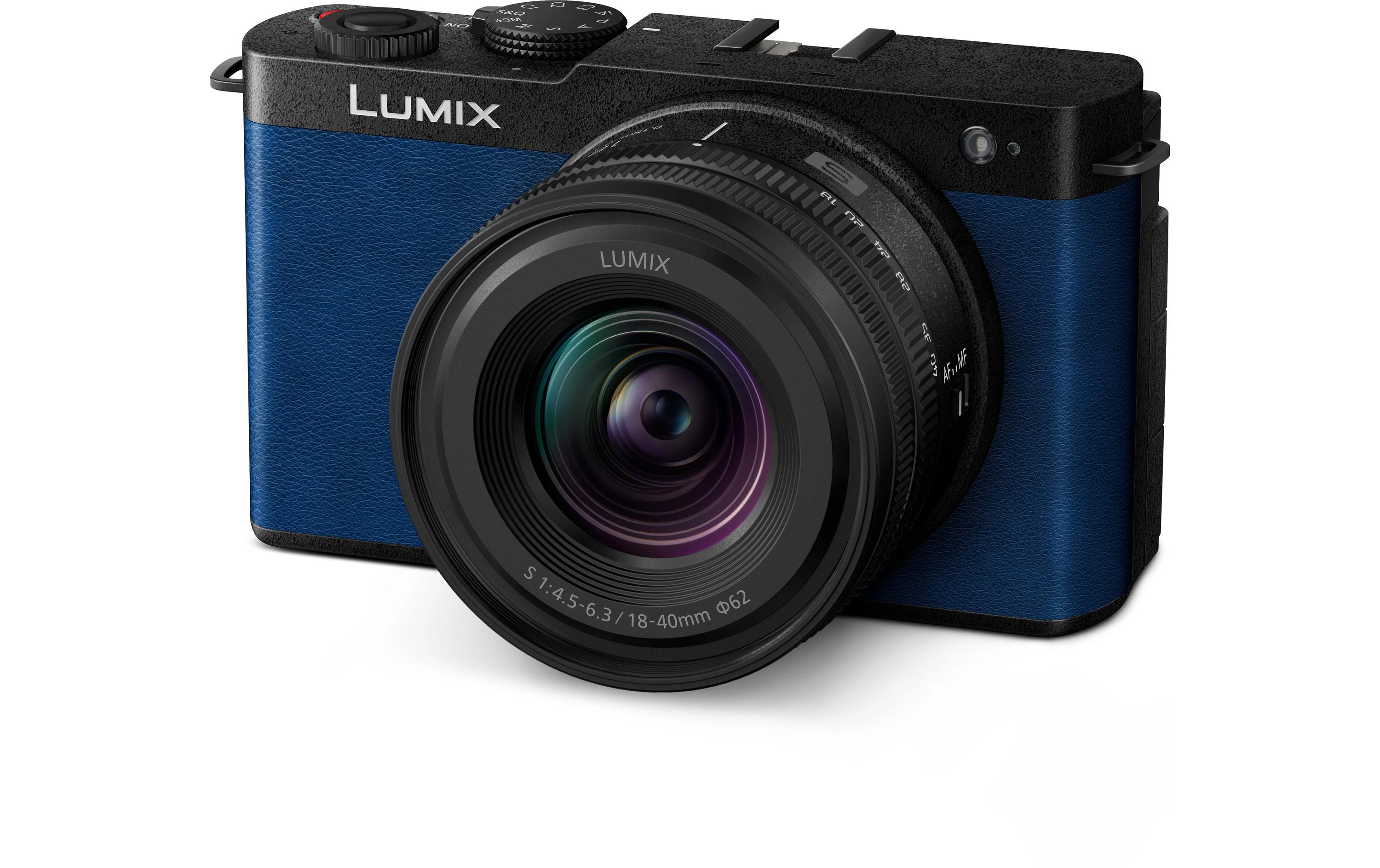 Fotokamera Lumix S9 Blau Kit Lumix S 18-40 mm F/4.5-6.3<br>Kompakte Open-Gate spiegellose Vollformatkamera inklusive Objektiv
