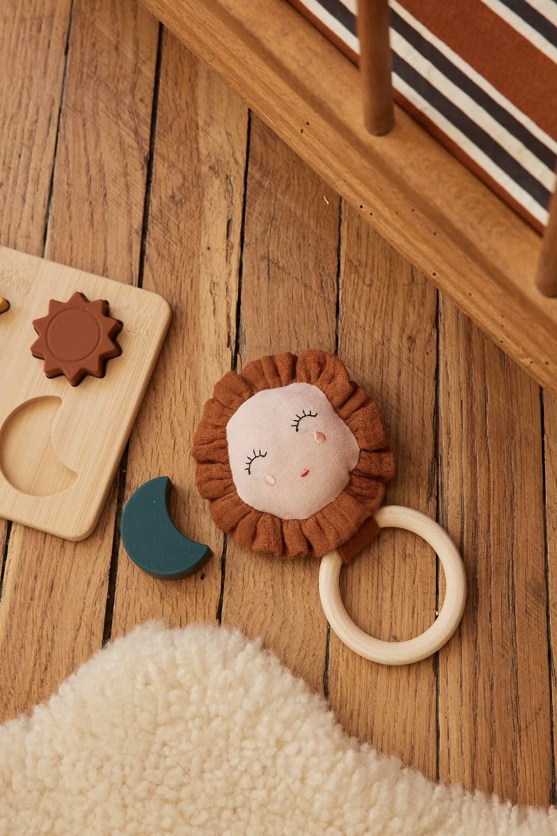 Puzzle en silicone et bois - Curiosité du ciel Mercredi et Patati
