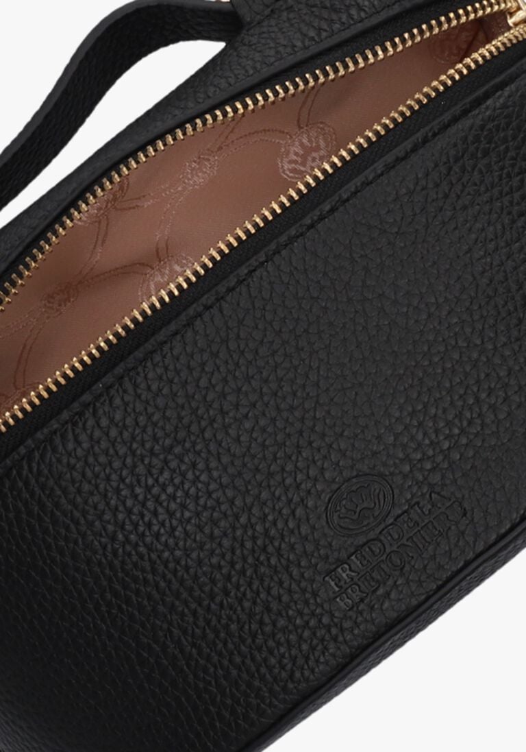 zwarte fred de la bretoniere crossbodytassen lori
