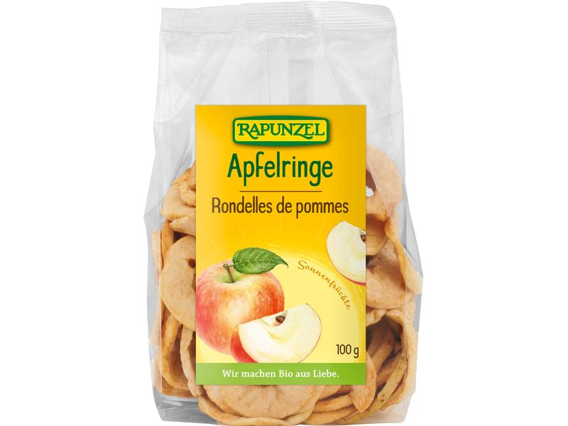 Rapunzel Bio  Apfelringe getrocknet 100 g Bio Apfelringe getrocknet