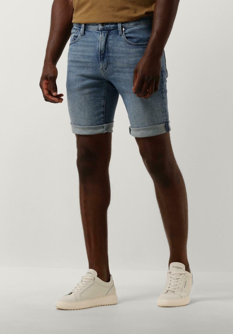 G-STAR RAW blauwe g-star raw korte broek 3301 slim short