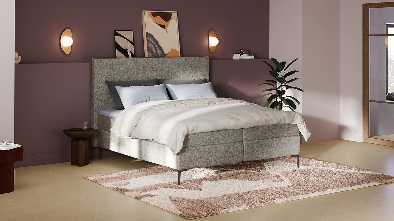 Boxspring Emerald - Bold touch liver