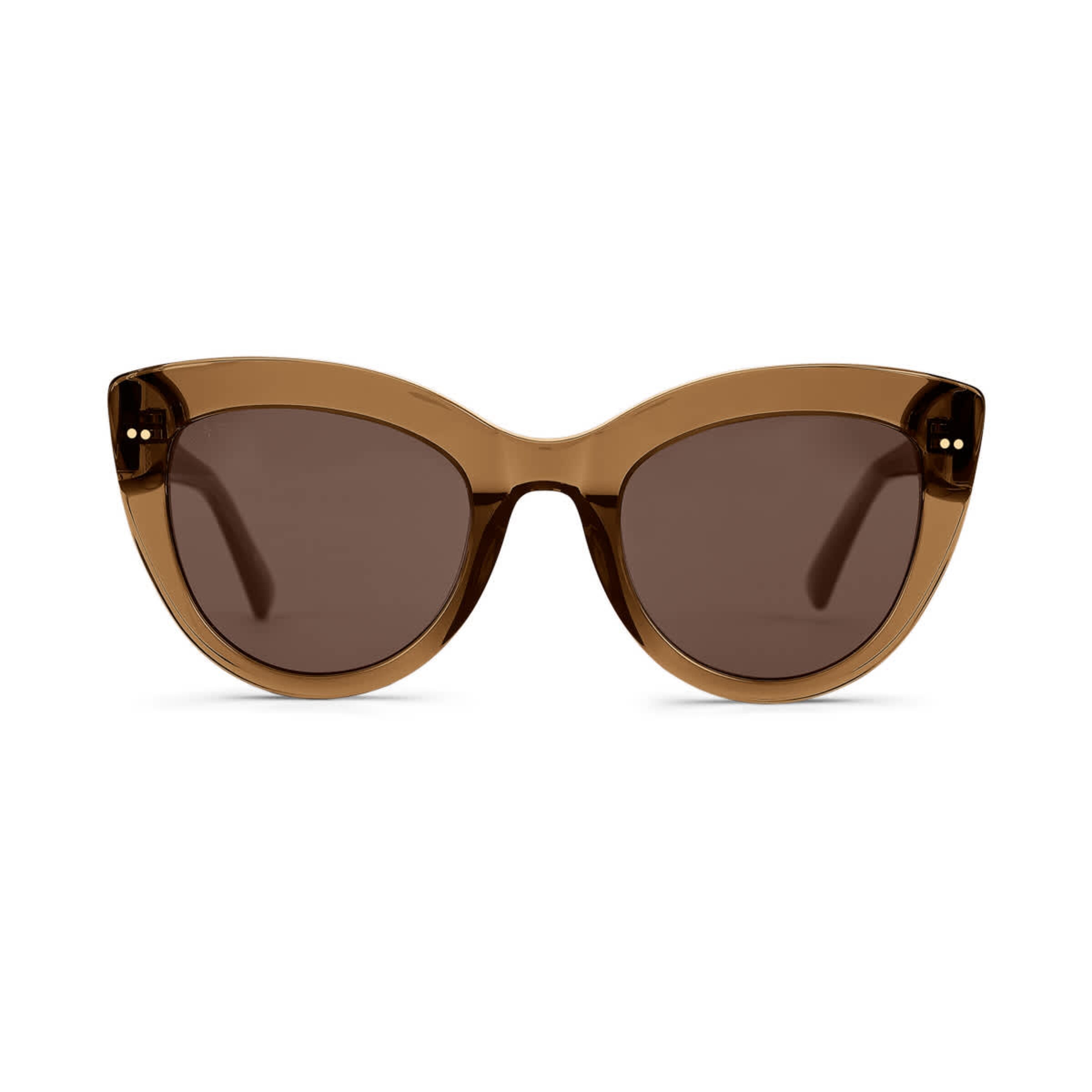 Sofia Transparent Caramel Brown
