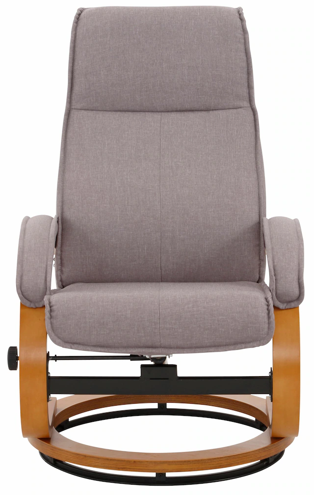 Home affaire Relaxsessel »Paris, TV-Sessel mit Hocker und manueller Liegefunktion« bestehend aus Sessel und Hocker, 2 Stk. tlg. Dreh- und Relaxfunktion, mit Microfaser, Webstoff und Naturleder lieferbar