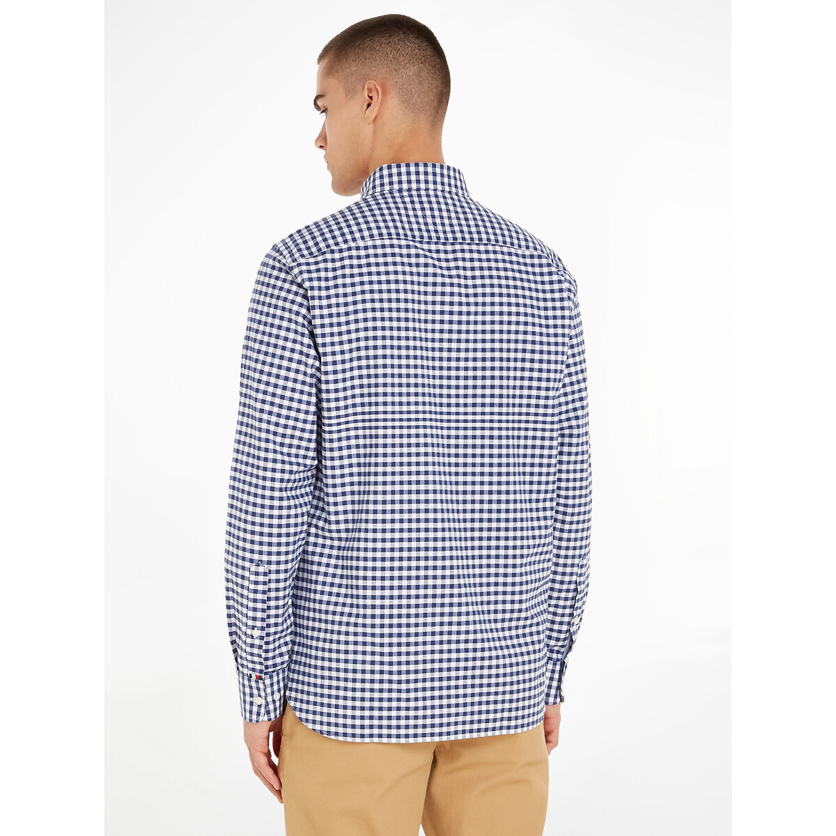 TOMMY HILFIGER<br>Camisa xadrez de manga comprida