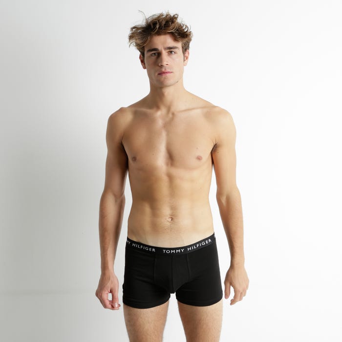 Tommy Hilfiger-3-pack effen boxershorts - Tommy Hilfiger