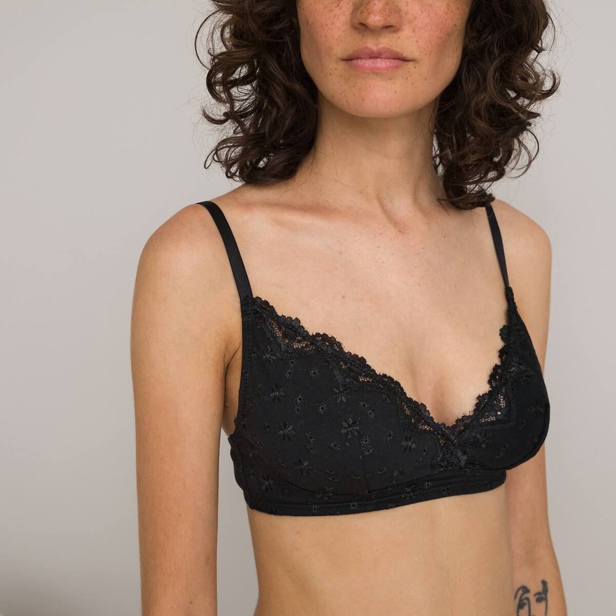 COLEÇÕES LA REDOUTE<br>Sutiã triangular sem aro, Galya