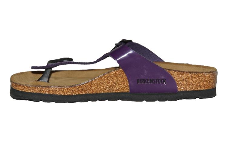 Birkenstock Gizeh 743553 lack pflaume