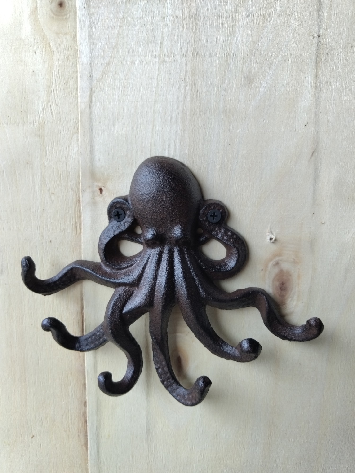 Wandhaken 'Octopus', B 18,5 cm, H 16 cm, L 3 cm von fischer's lagerhaus