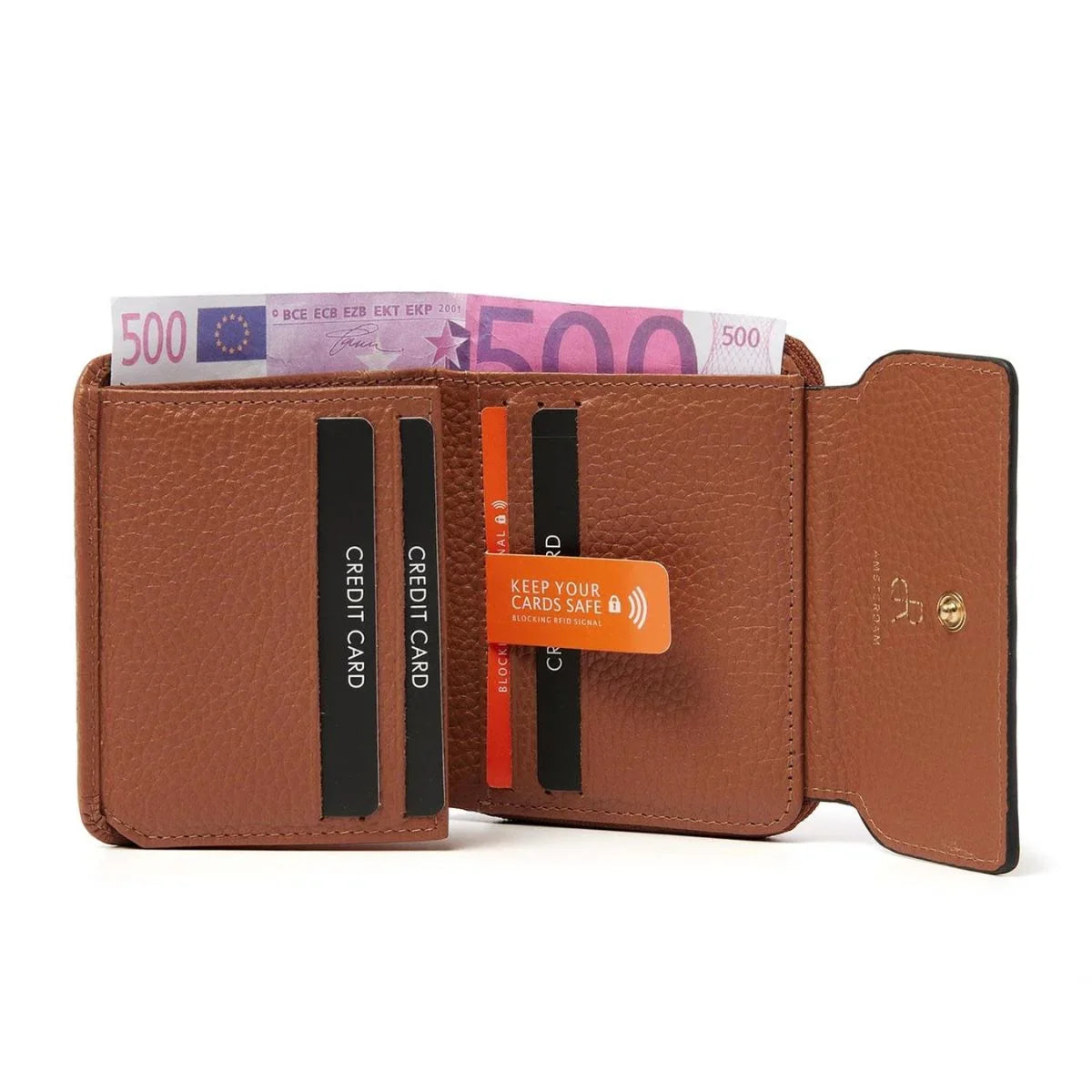 dR Amsterdam | 110179 | Dames leren portemonnee