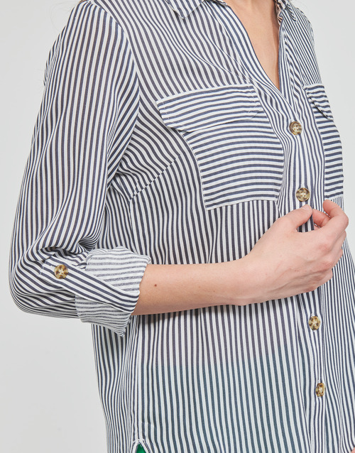 Vero Moda - VMBUMPY - Blanc / Marine