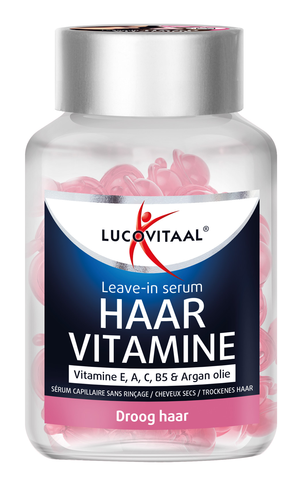 Lucovitaal Leave-in Serum Vitamine – Droog Haar (25 twist capsules)