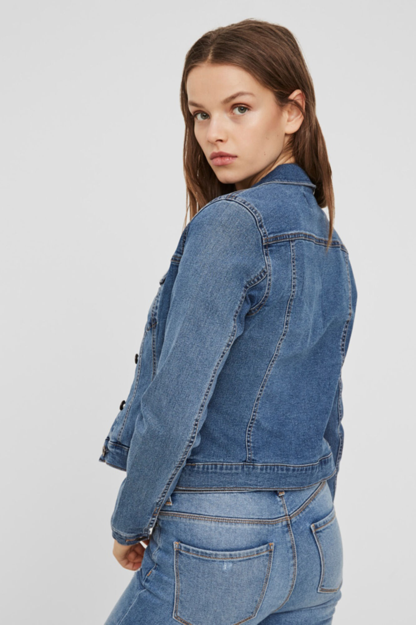 Jaqueta jeans - Azul