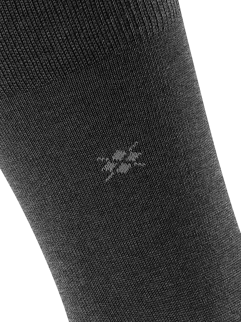 BURLINGTON Herren Socken LEEDS asphalt mel grau