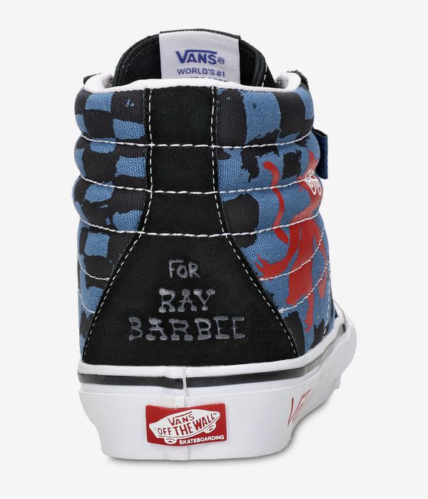 Vans x Krooked Skate Sk8-Hi Natas For Ray Schuh (blue)