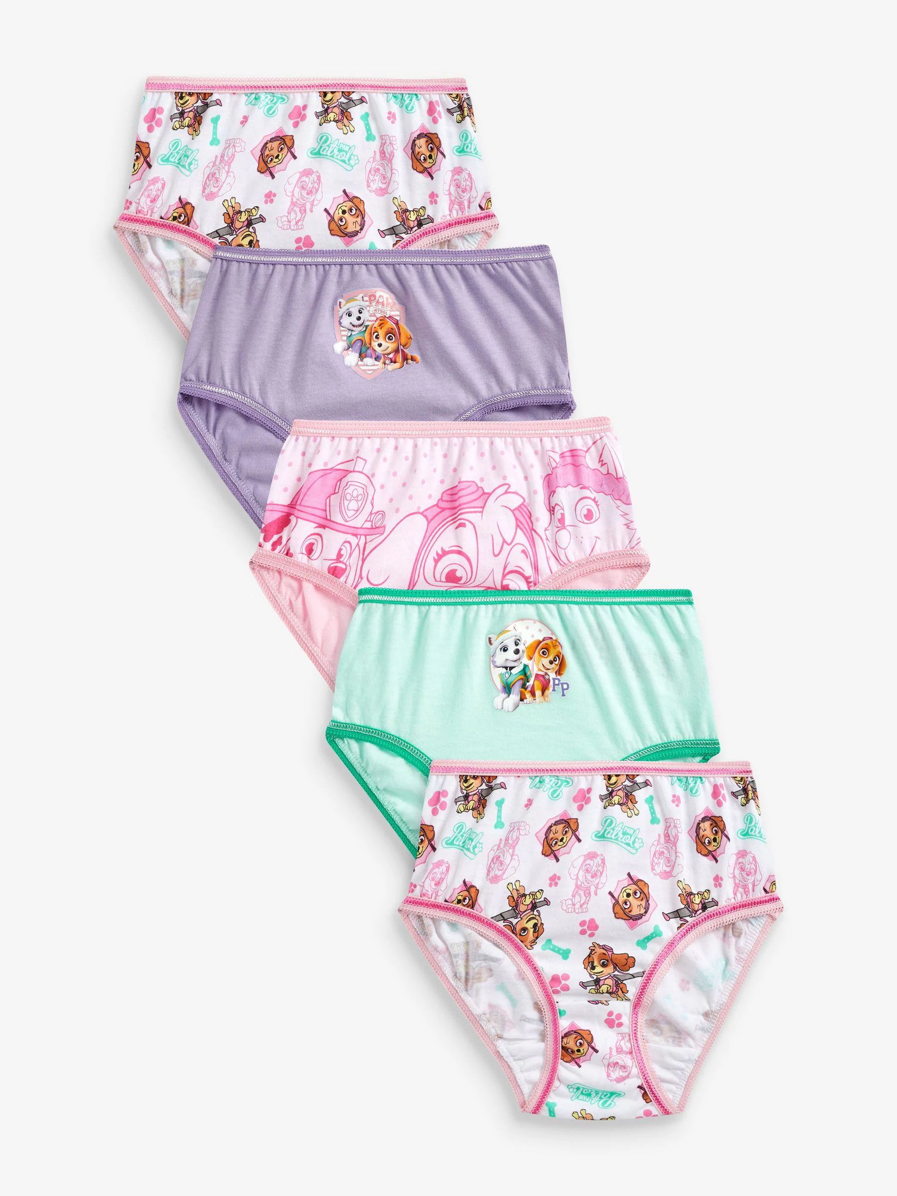 Personage Paw Patrol 100% katoenen onderbroeken, set van 5