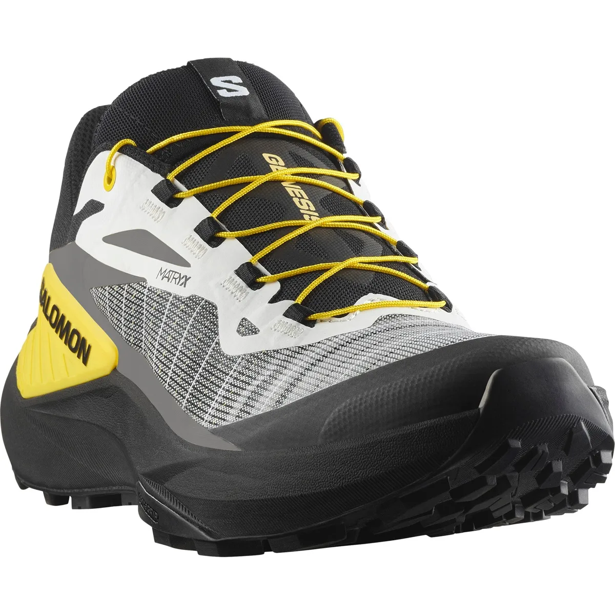 Salomon Men's Genesis Black/white/lemon