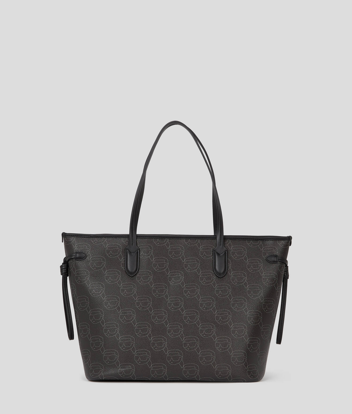 GRAND CABAS IKON MONOGRAM - NFT All Over Pattern Noir