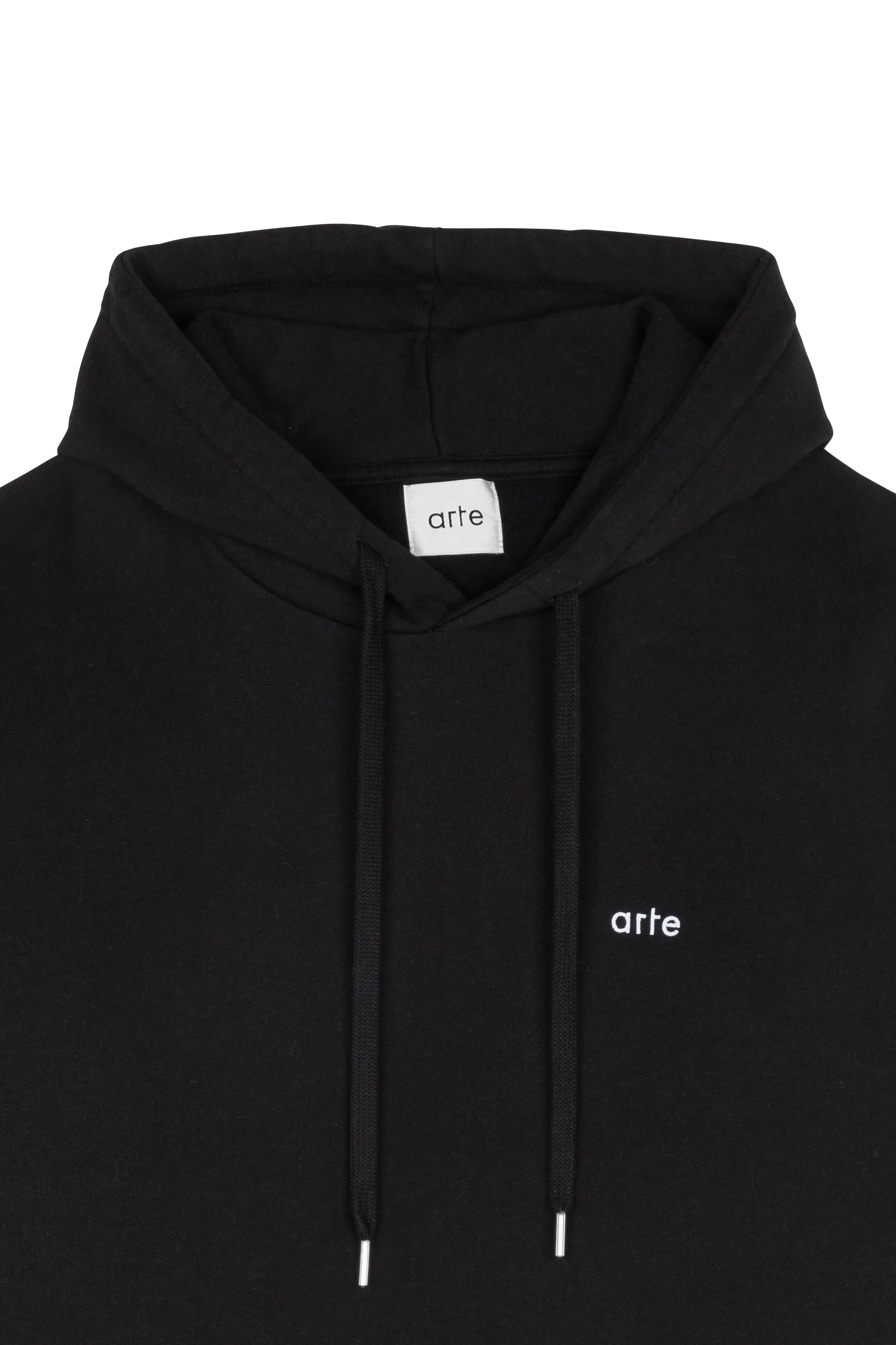 ARTE ANTWERP Hoodie  Hank Back Rings Hoodie Noir