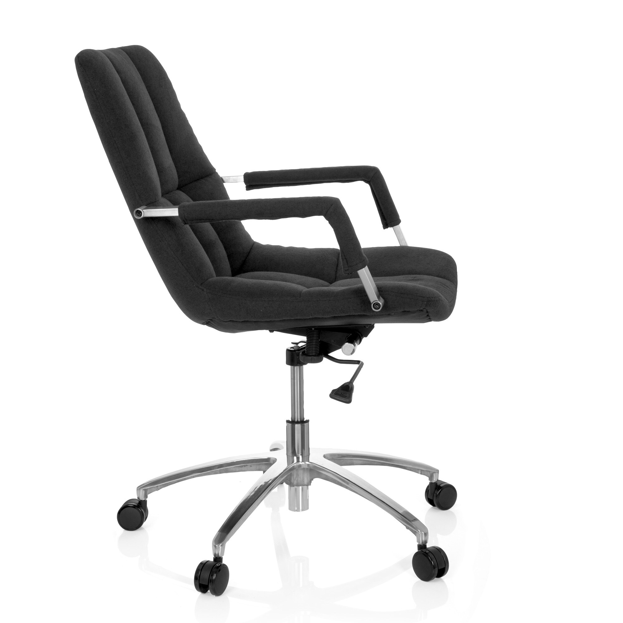 Home Office Bürostuhl SARANTO Stoff mit Armlehnen hjh OFFICE