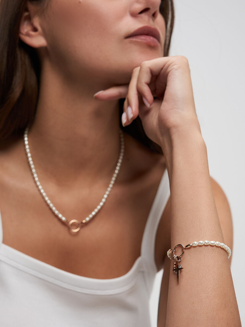 Armband - rosegoud