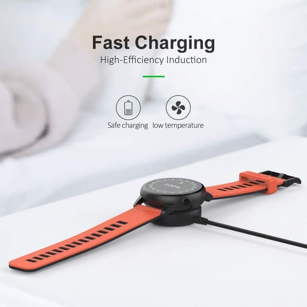 INF Trådløs ladestasjon til Samsung Galaxy Watch 3/4/5 Active 1/2