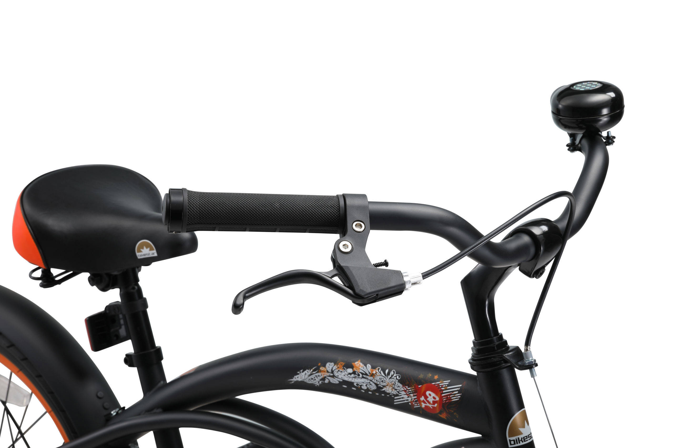 BikeStar Cruiser kinderfiets 20 inch zwart