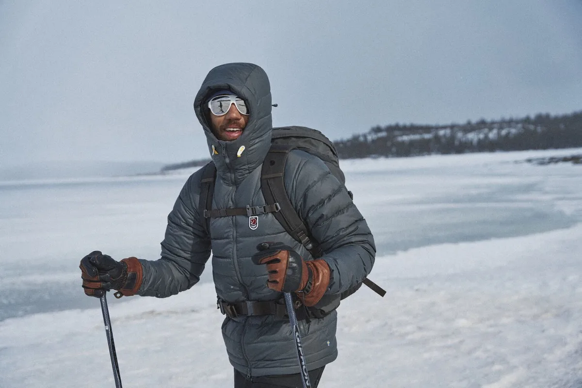 Fjällräven Expedition Pack Down Hoodie Men's Navy
