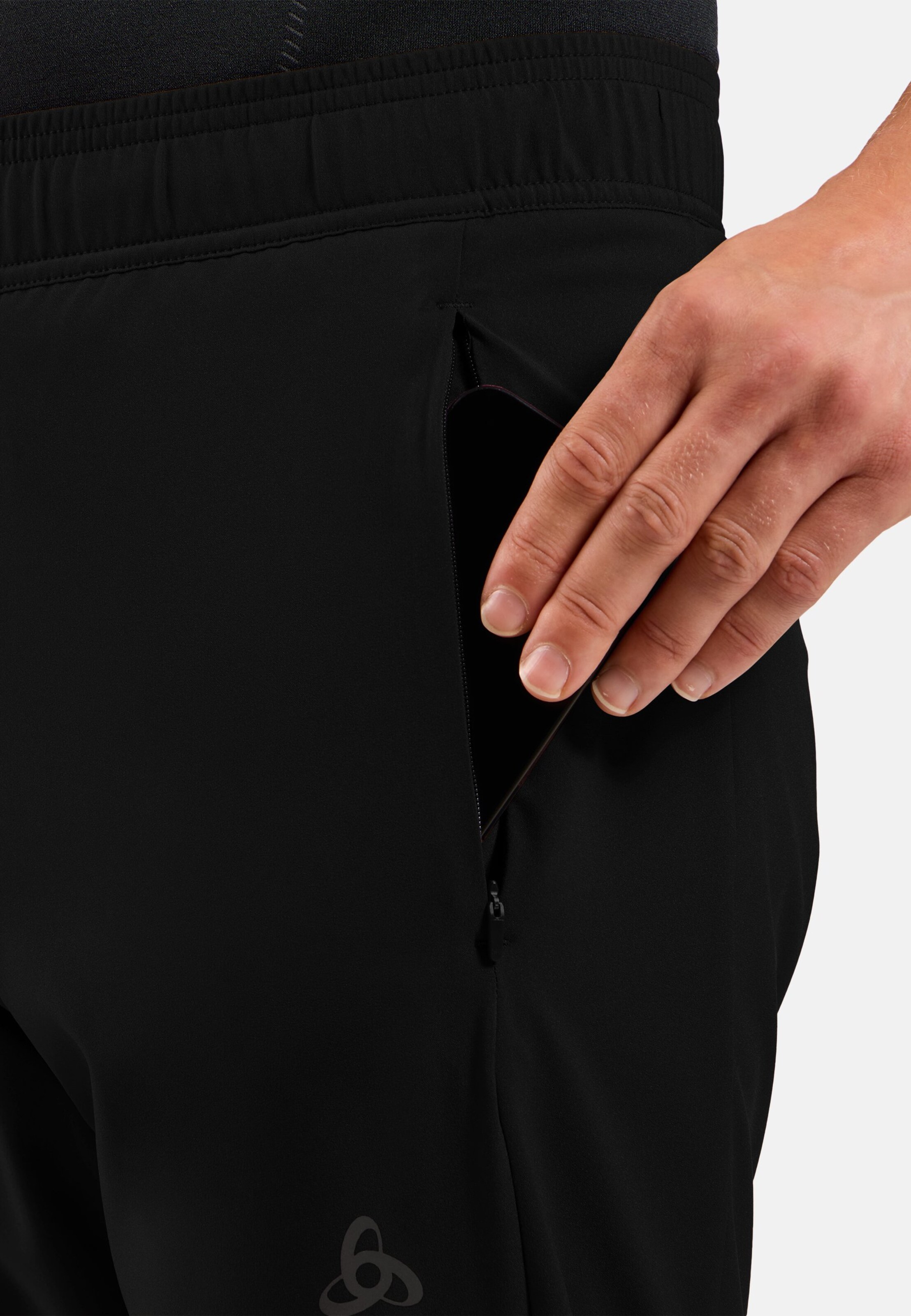 Herren Zeroweight Laufhose in black - black