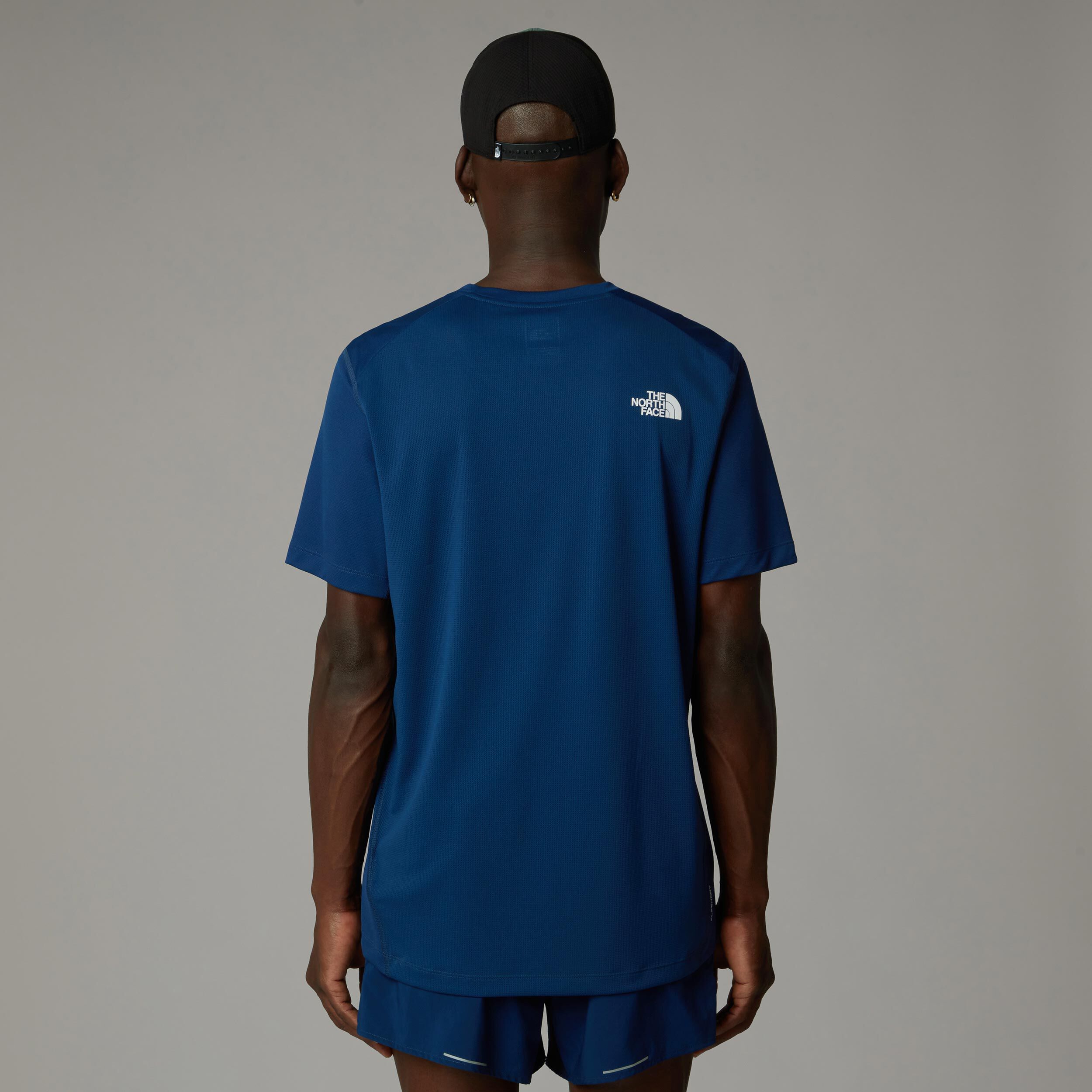 The North Face Lightbright Tee Maillot De Course Hommes - Bleu Foncé