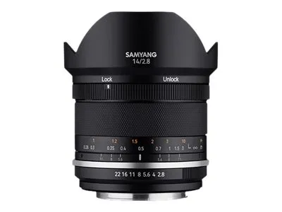 Samyang MF - Vidvinkel objektiv - 14 mm - f/2.8 MK2 - Sony E-mount - for Sony Cinema Line; a VLOGCAM; a1; a1 II; a6700; a7 IV; a7C; a7C II; a7CR; a7R V; a9 III