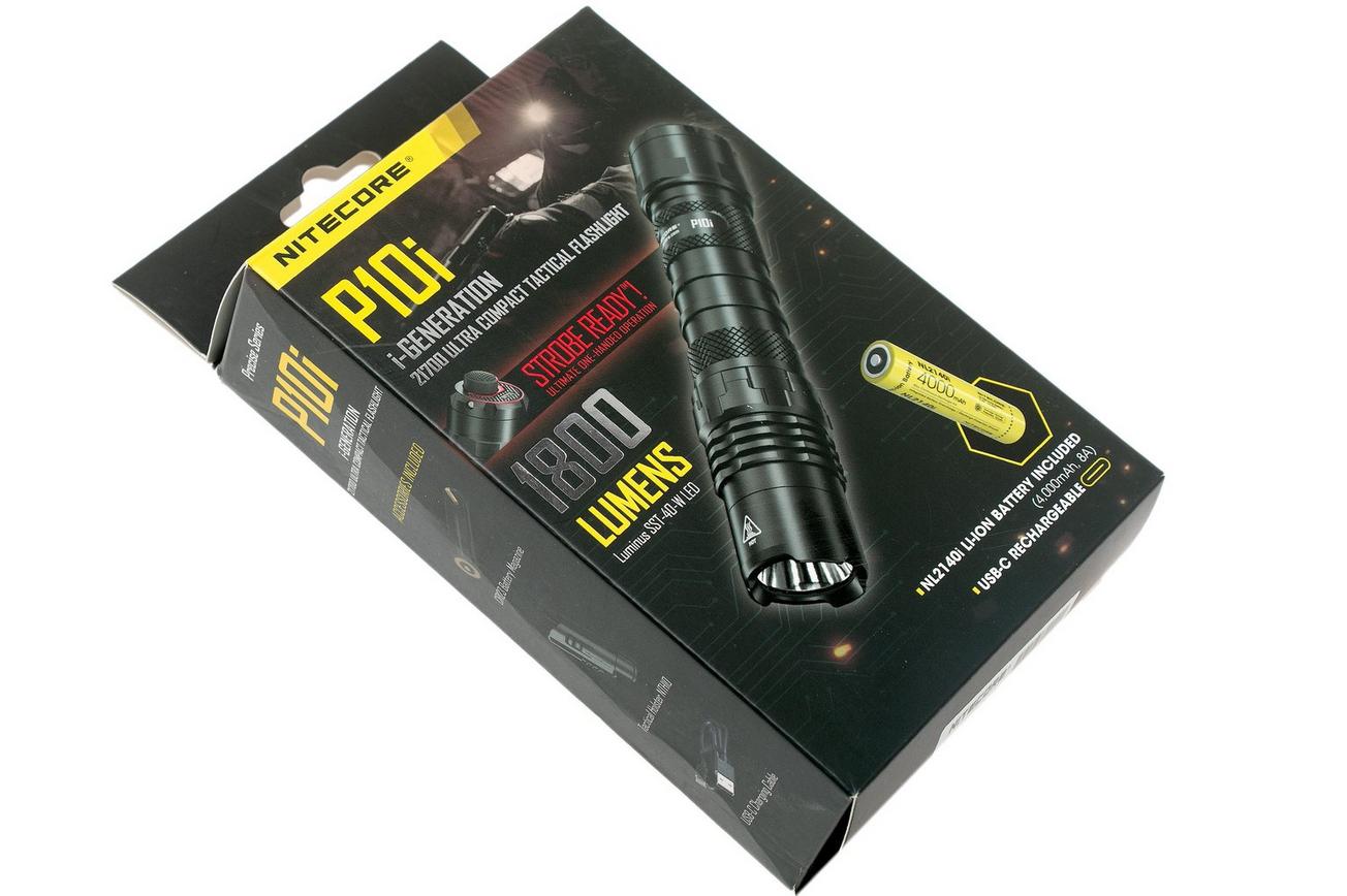 Nitecore P10i, 1800 lumen, tactische zaklamp