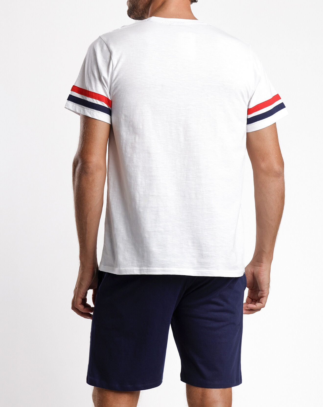 Star Wars Pyjama T-Shirt & Short Jules blanc/bleu marine
