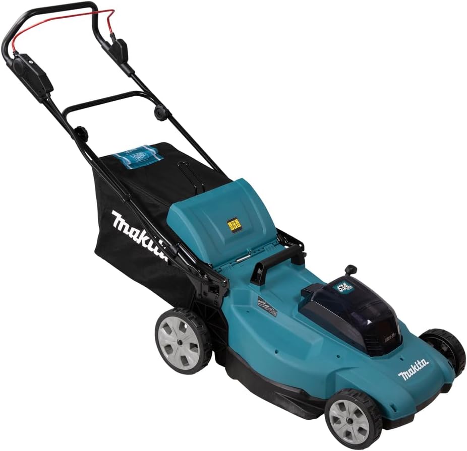 Makita DLM538Z Akku-Rasenmäher 2x18V (ohne Akku, ohne Ladegerät), Petrol
