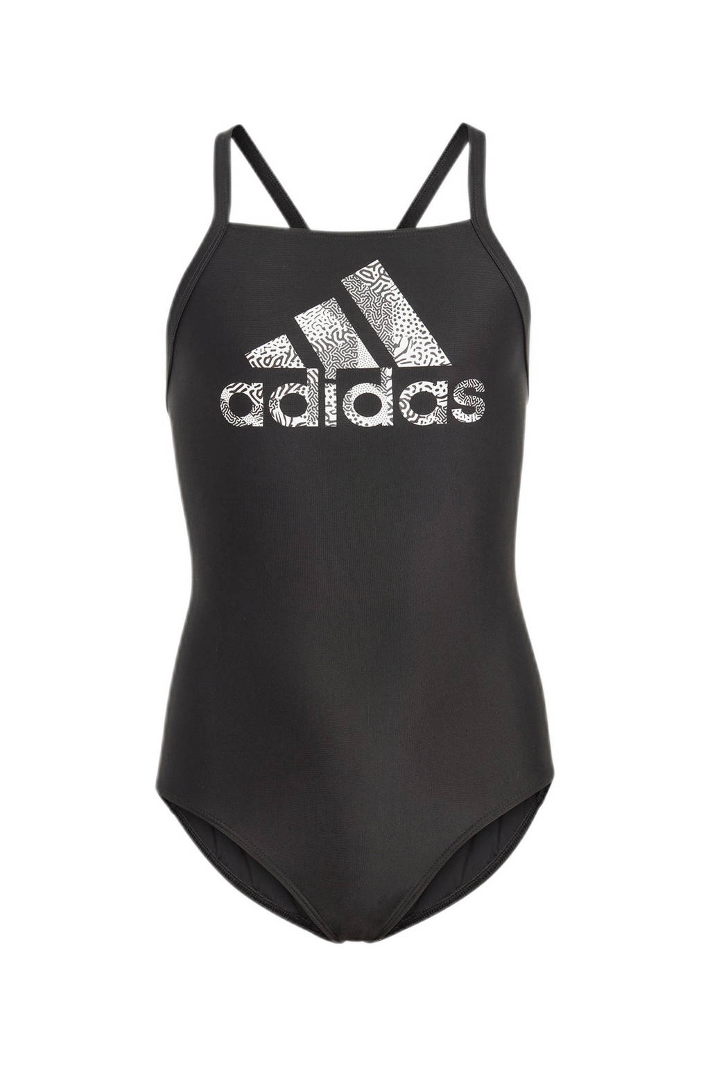 adidas Infinitex sportbadpak zwart/wit
