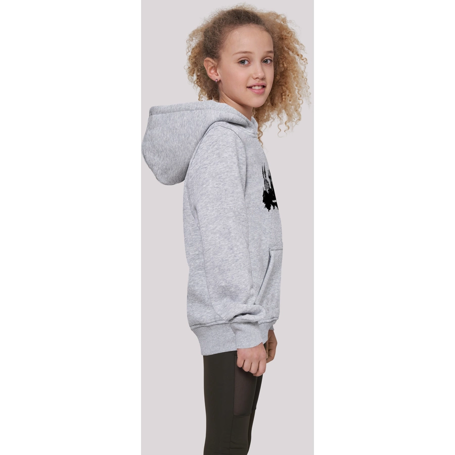 F4NT4STIC Hoodie Cities Collection - Munich skyline heather grey