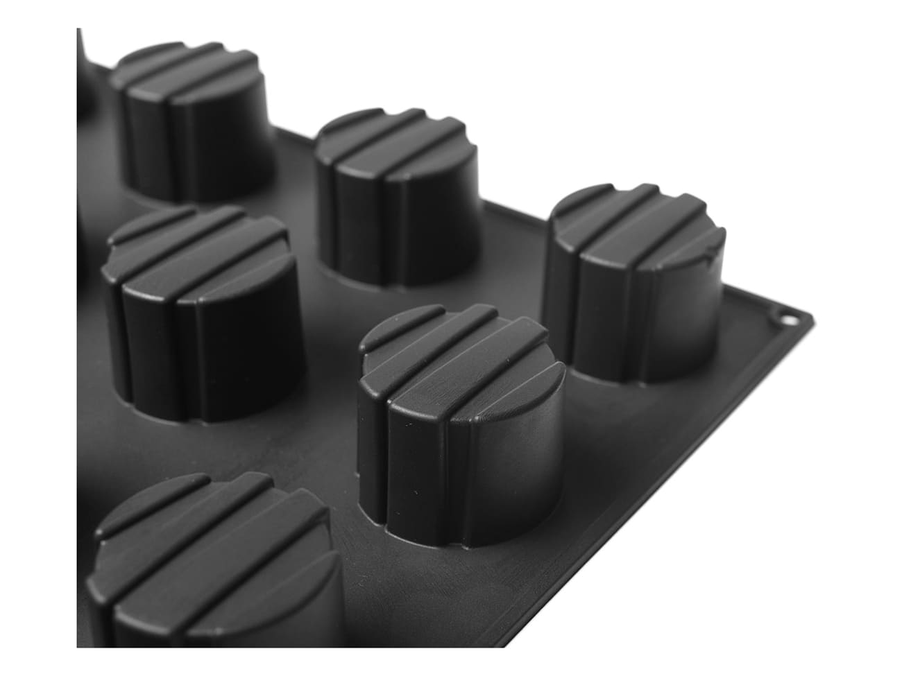 Moule silicone Pavoflex - 24 ronds rayés - 60 x 40 cm - Pavoni