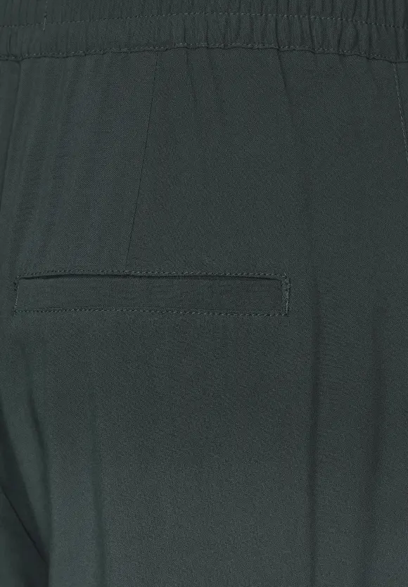 Loose Fit Viskosehose - deep blue