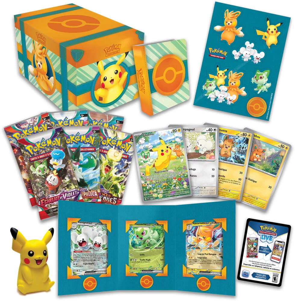 POKEMON JCC - ECARLATE ET VIOLET - COFFRE AVENTURE À PALDEA
