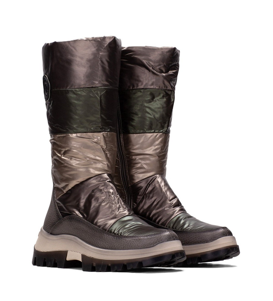 Botas Hispanitas Meryl em couro cinza
