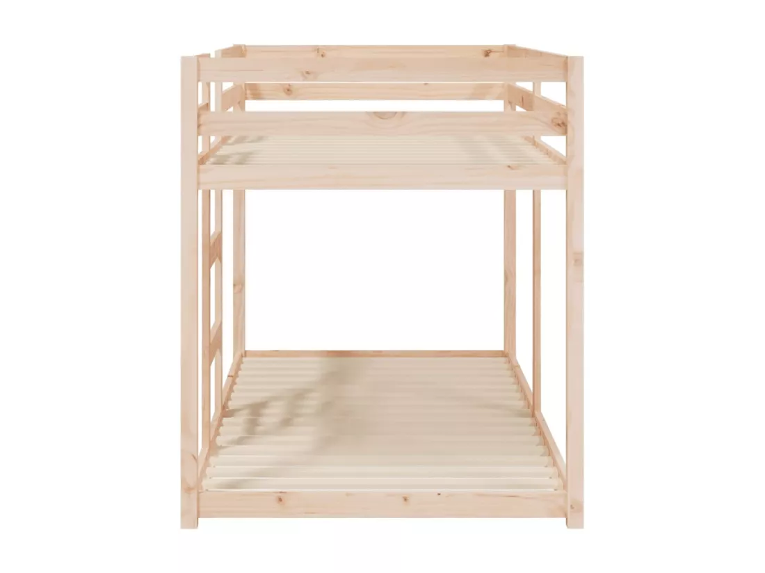 Lit superposé 90x190 cm Bois de pin massif