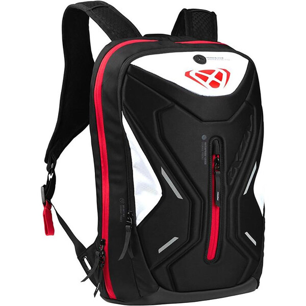 Ixon - Sac à dos R-Laser 25 Noir / Blanc / Rouge