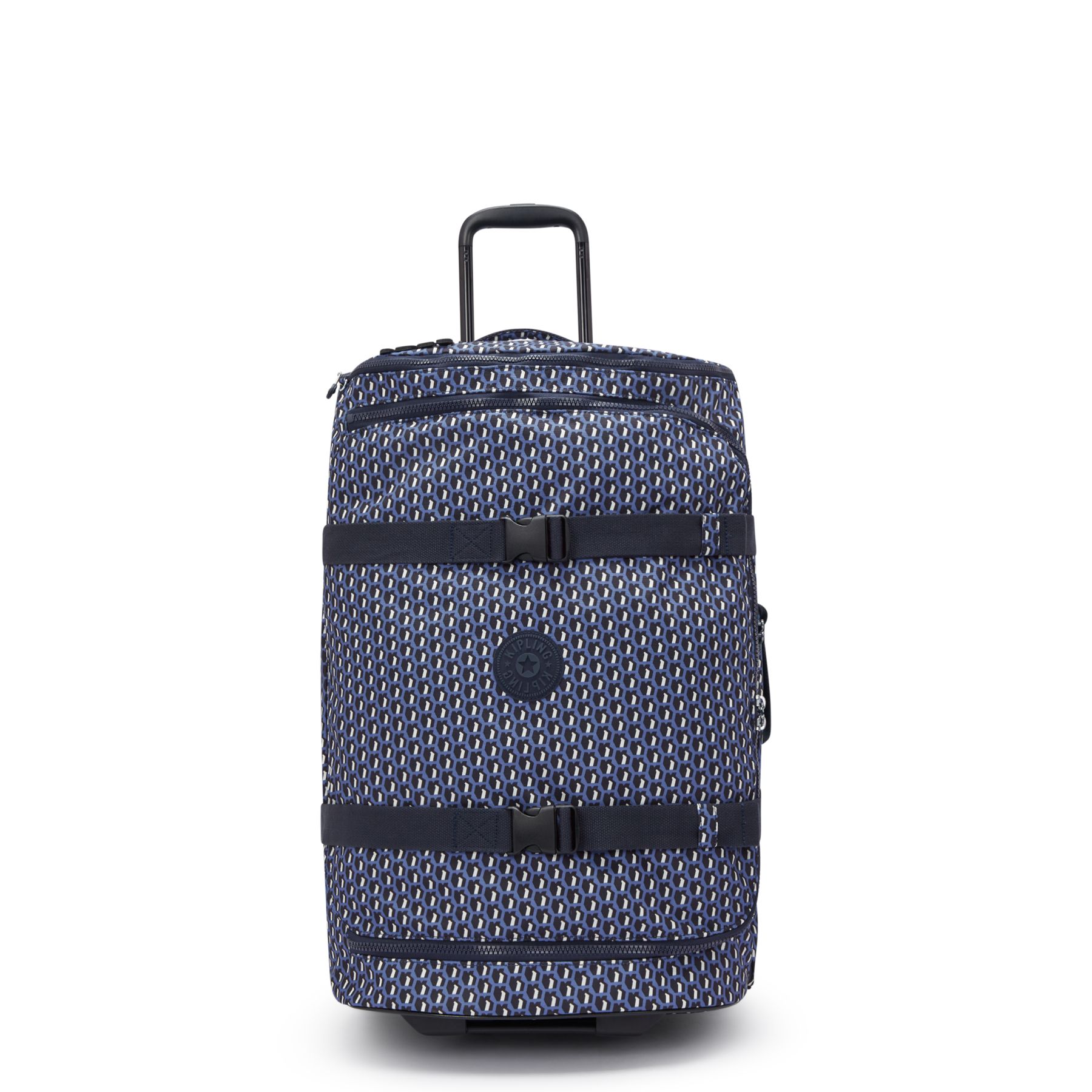 AVIANA M Valise à roulettes de taille moyenne avec sangles ajustables - 3D K Blue