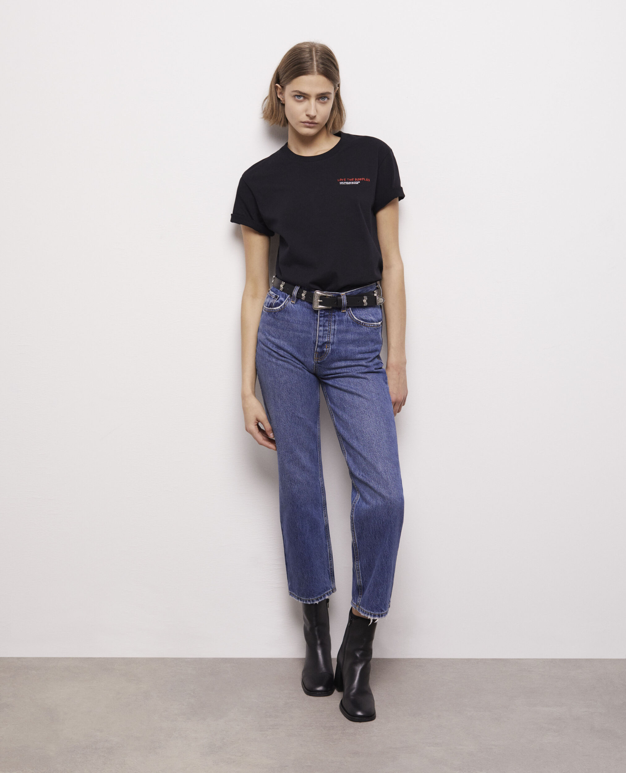 T-shirt I Love Kooples noir